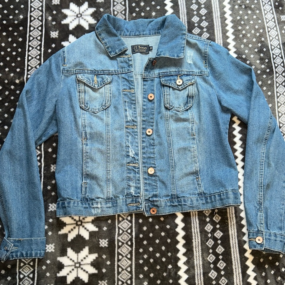 Medium Wash Denim Jacket